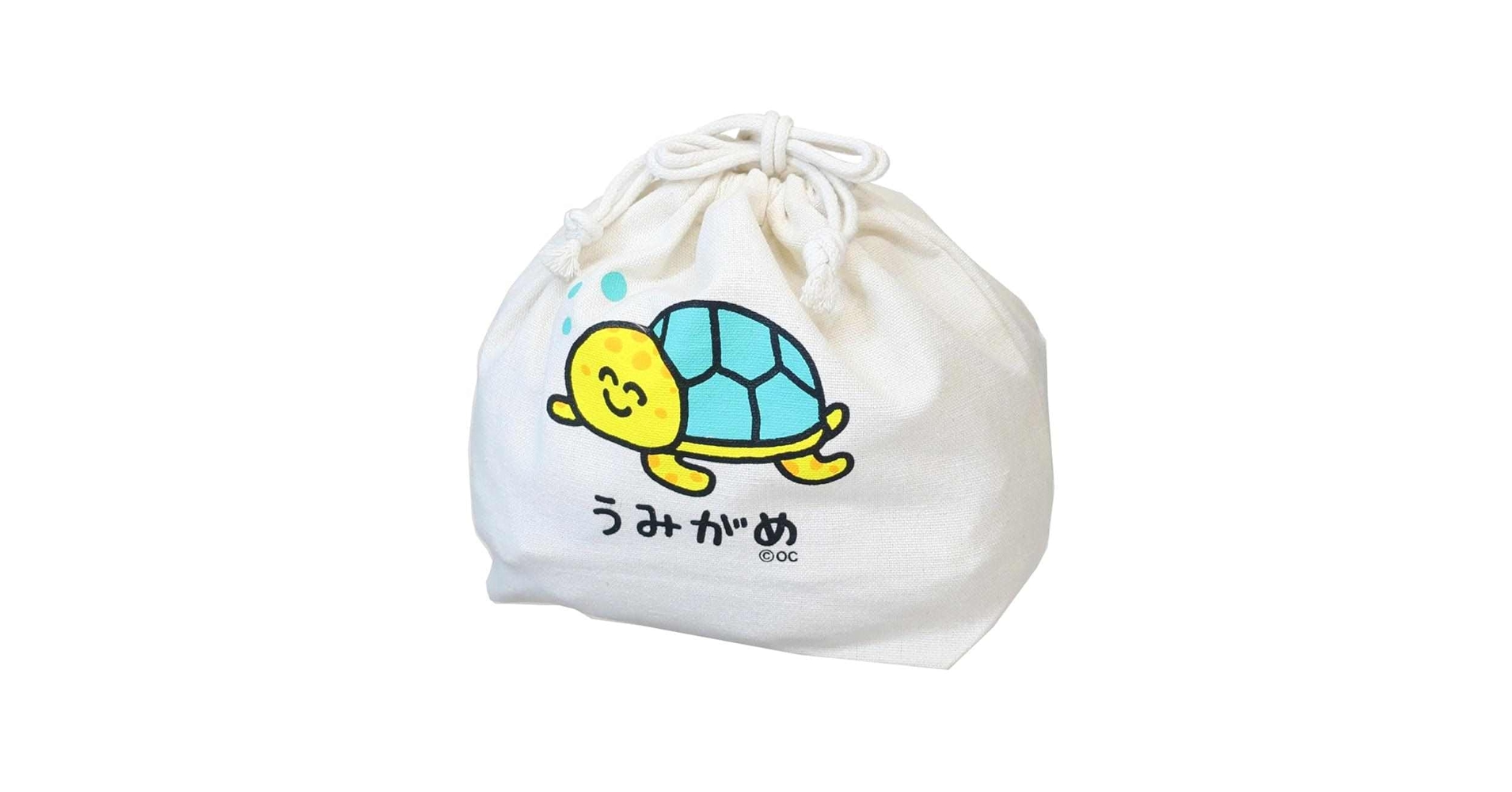 Amazon.co.jp: おえかきさん[巾着袋]きんちゃくポーチ/うみが