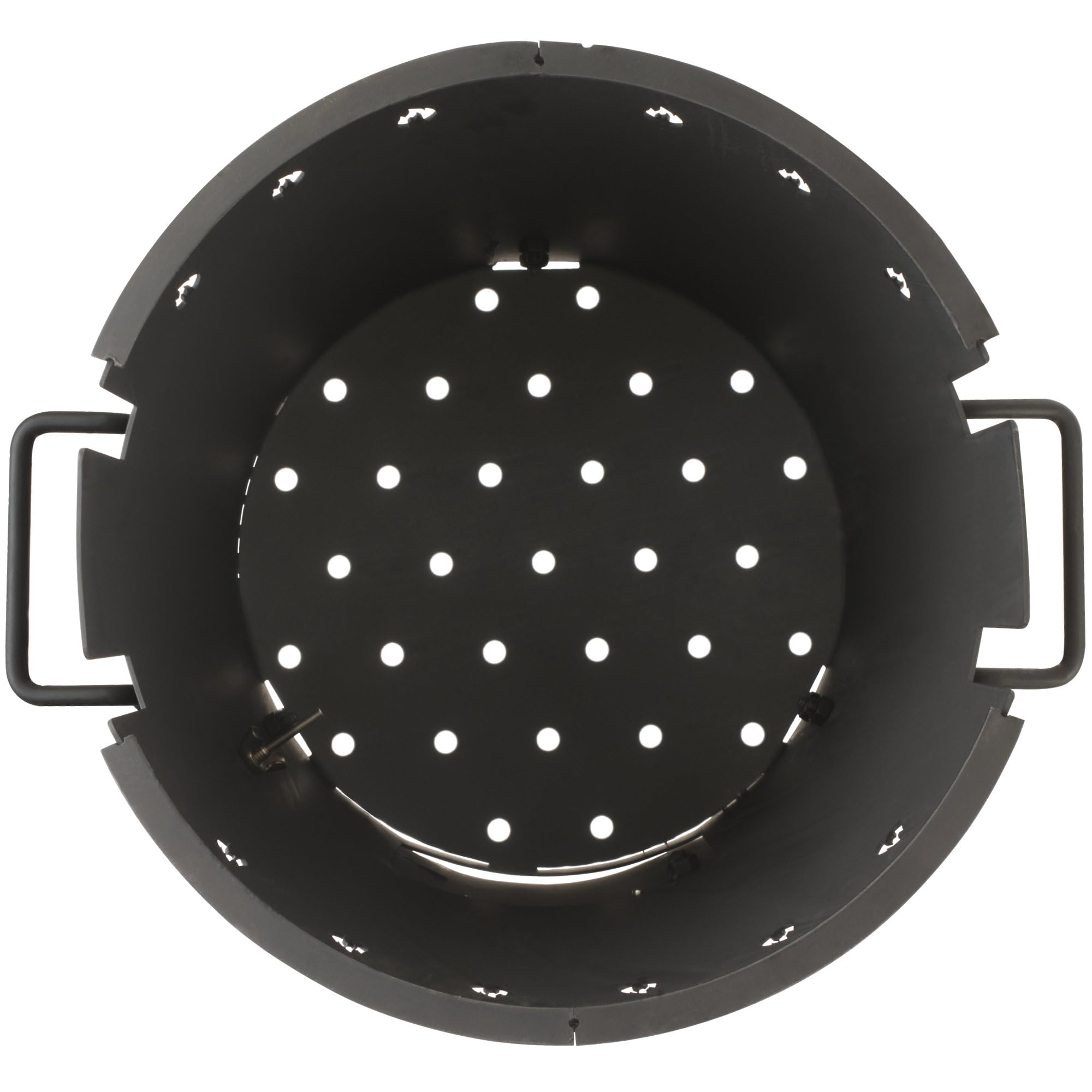 BBQ-Toro Piec jednogarnkowy do użytku na zewnątrz, Ø 29 cm, z garnkiem, rusztem do grillowania i chochlą do zupy, kociołek na gulasz, kociołek na ogień, piec outdoorowy, palenisko, kuchnia na zewnątrz