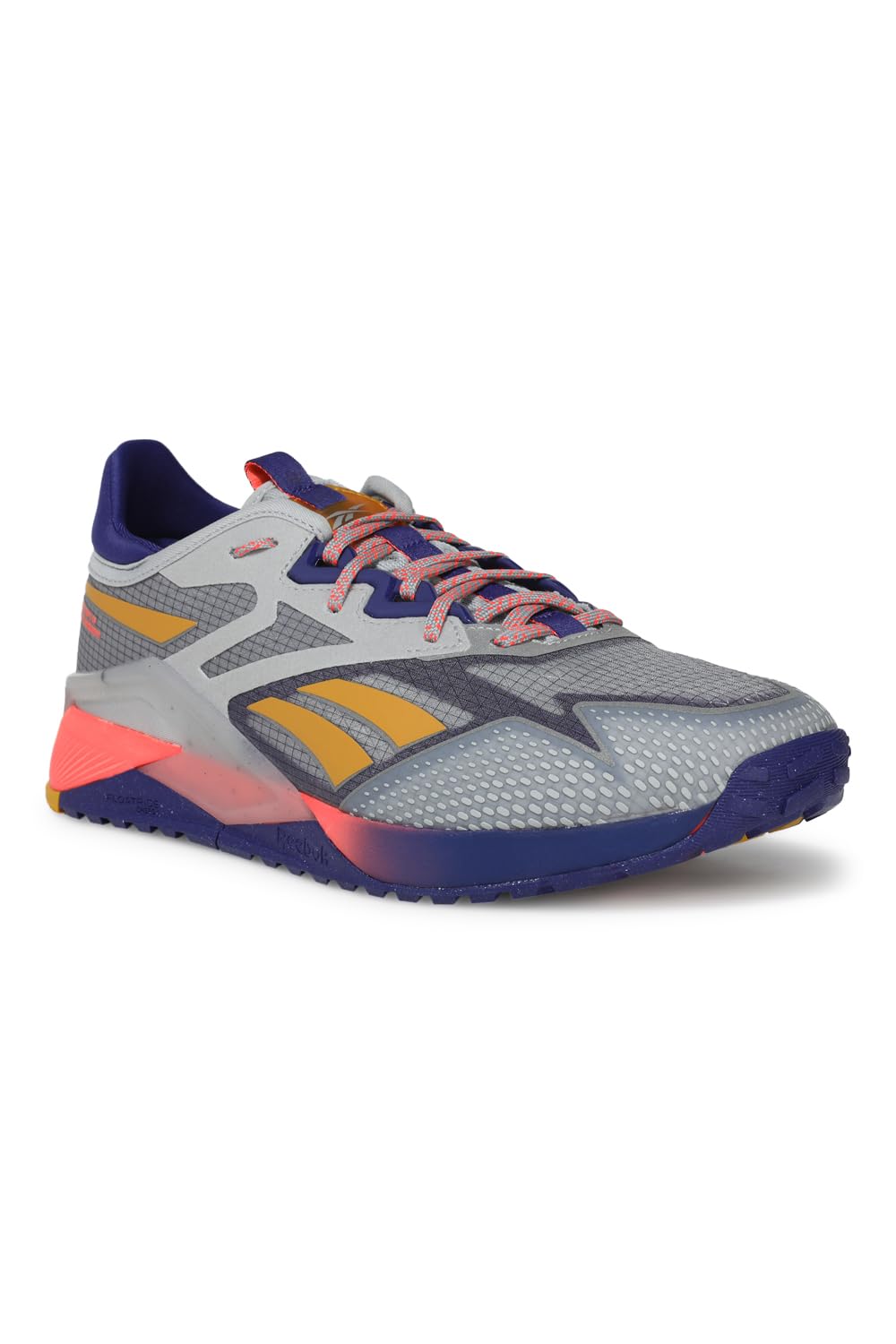 Reebok Men Textile,Synthetic Rubber Nano X2 TR Adventure Training Shoes PUGRY3/BOLPRP/ORGFLA UK-11