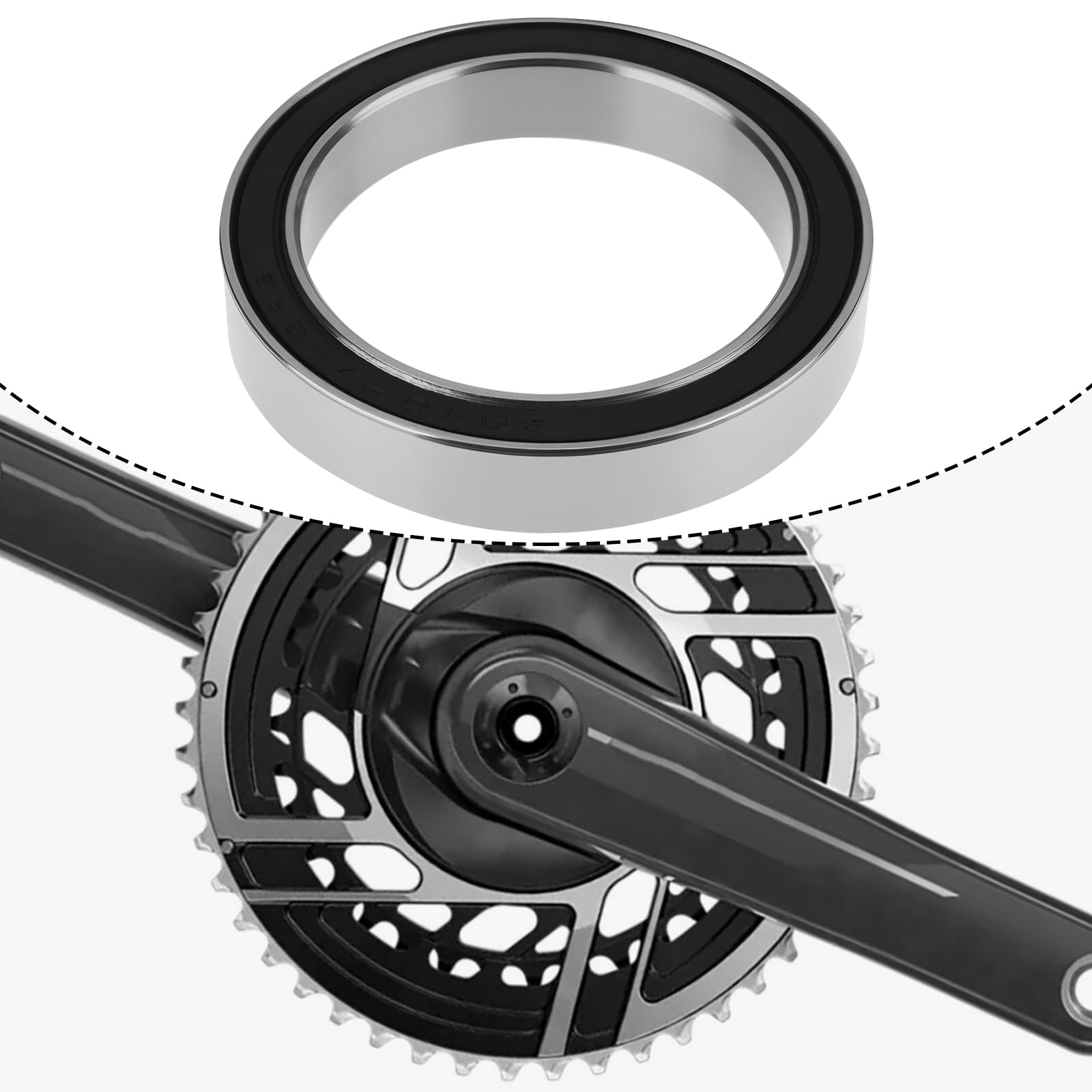 Roulements de Vélo 2x 30407-2RS 3040H7-2RS Compatible avec SRAM DUB 30x40x7mm