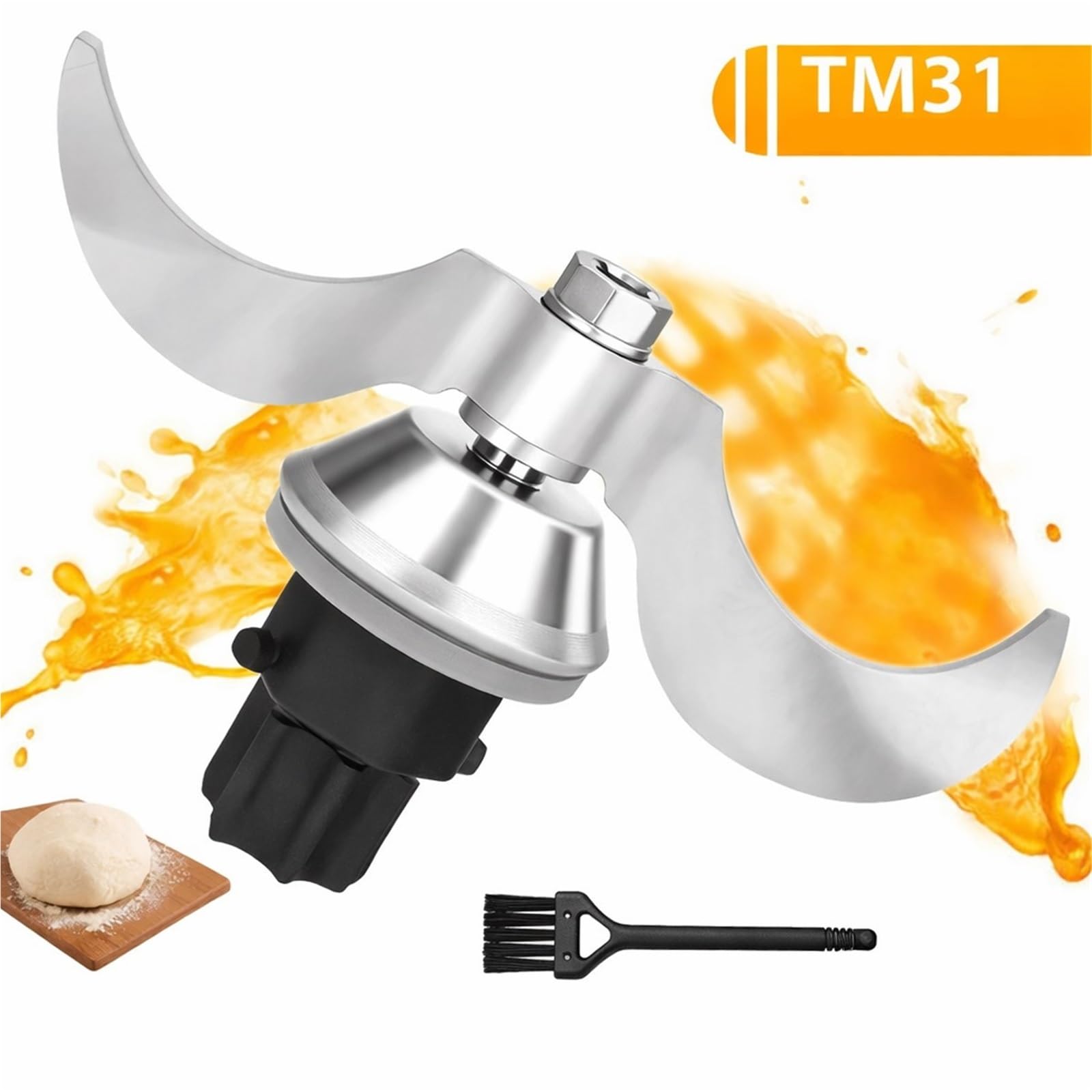 Lama per miscelatore impastare per Bimby TM31, accessorio di ricambio per impasto e farina