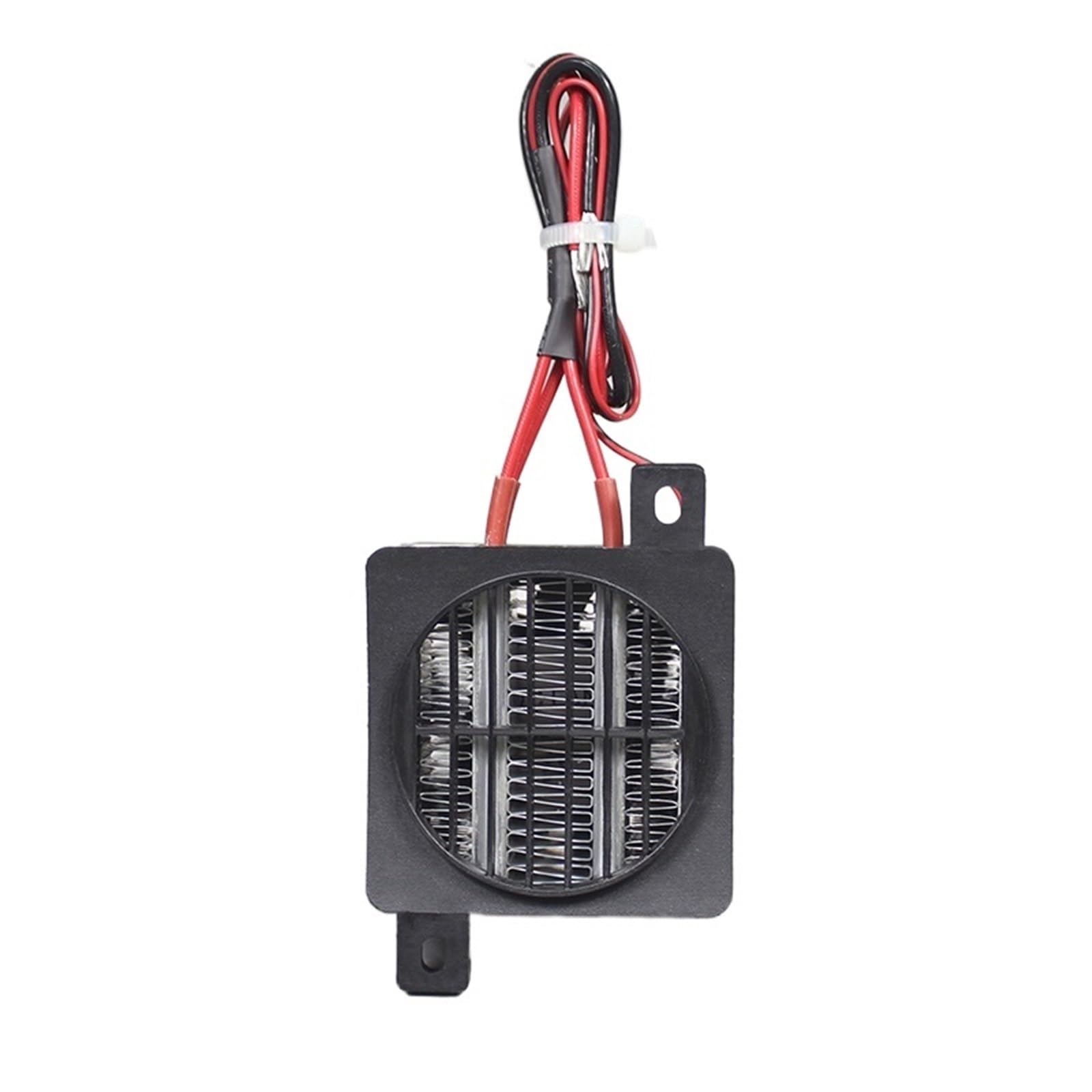 12/24/48/110/220V Heater With Fan 50W~400W Insulated Ceramic Thermostatic Fan Pet Insulation Incubator Heater(12V 100W)