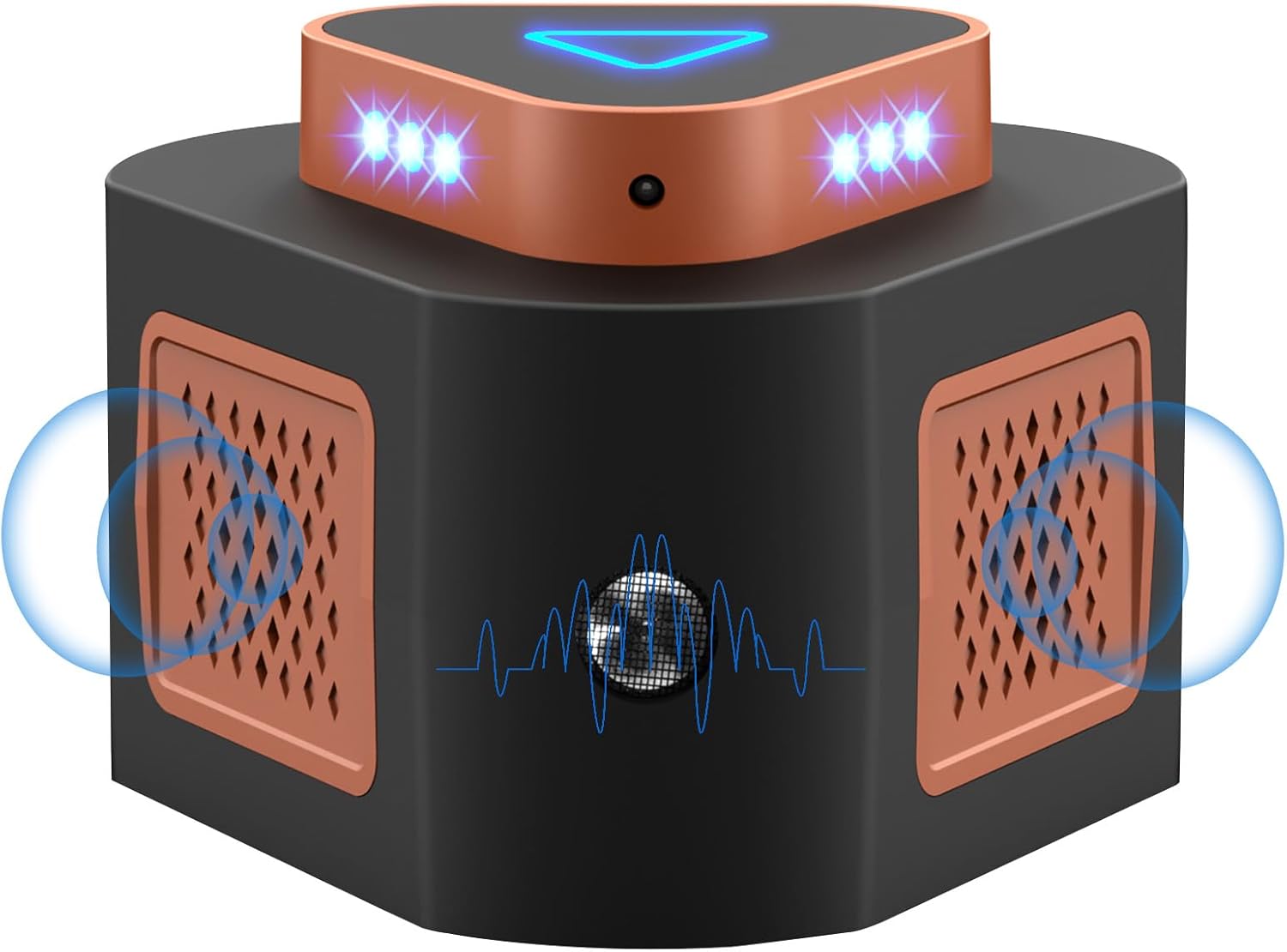 Tirgo Mouse Repellent Ultrasonic Plug in, Ultrasonic Pest Repeller Indoor, 360° Ultrasonic Rodent Repeller with 4-Modes & LED Strobe Light for Home, Attic, Basement, Garage and Warehouse