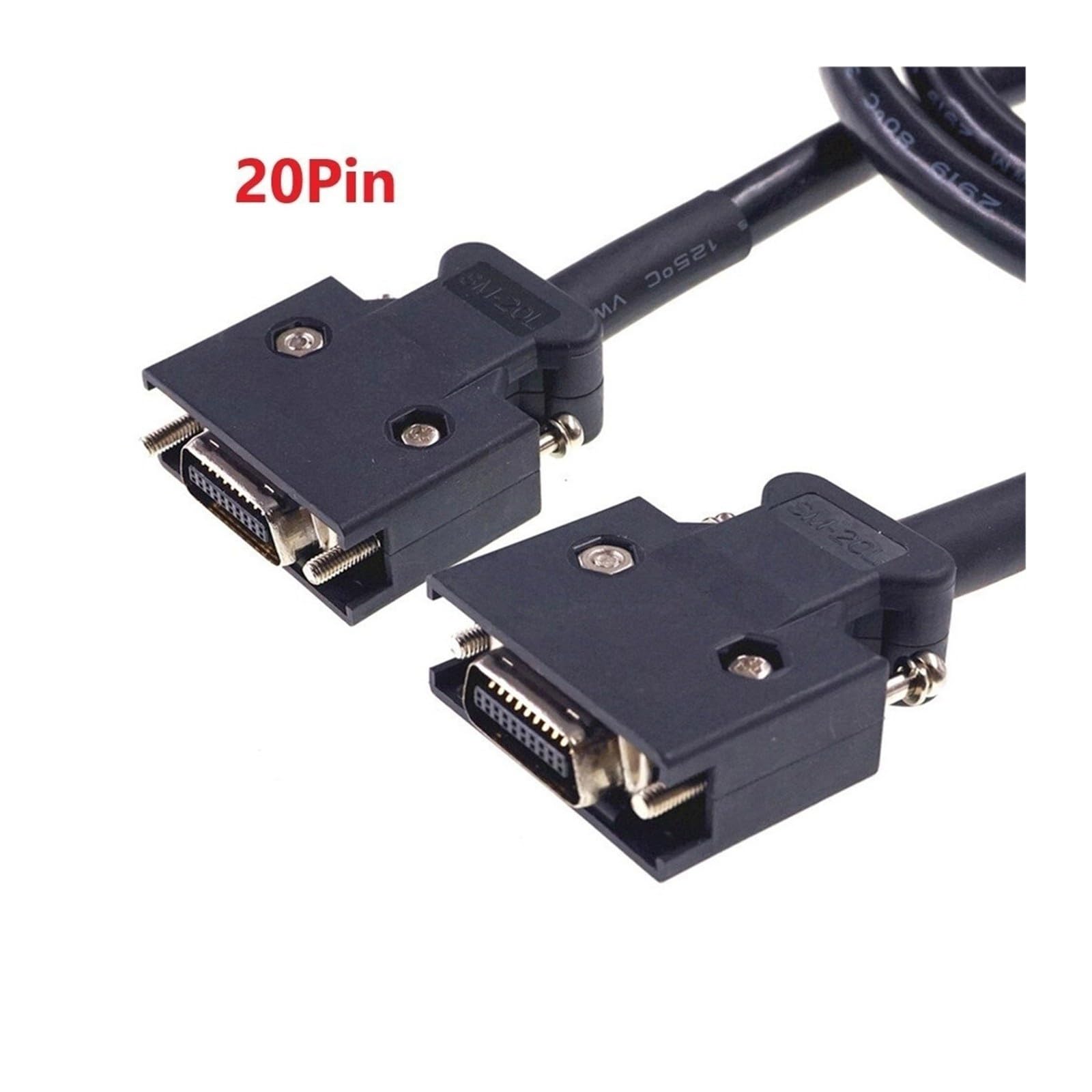 ChuFort MDR SCSI-Kabel, Stecker auf Stecker, 14, 20, 26, 36, 50-polig, 0,75–5 m (2,0 m, Stecker-Einsatz_14P)