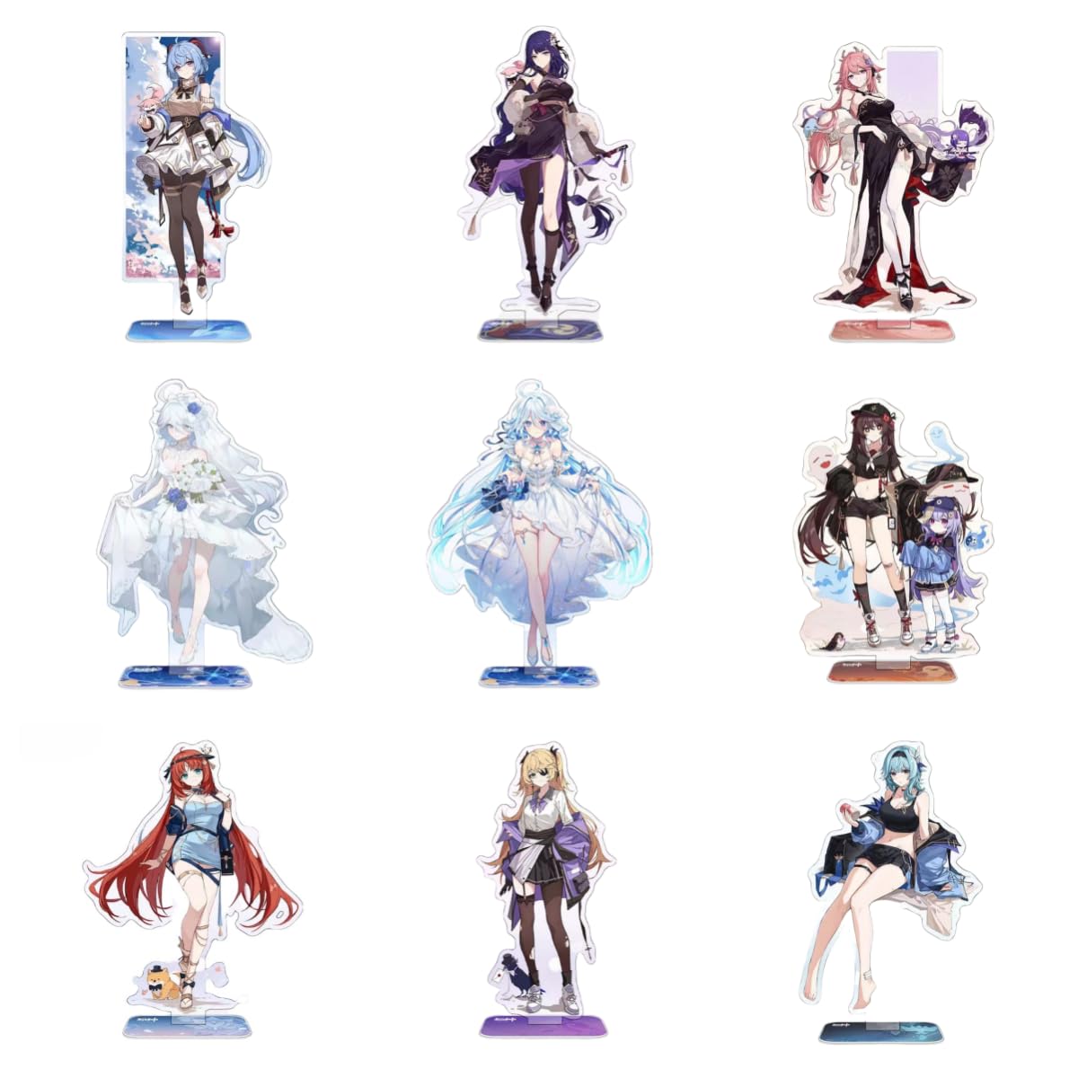 Genshin Impact 原神　フィギュア　アクリルスタンドセット Amazon.co.jp: 原神 げんしん アクリルスタンド アクリル