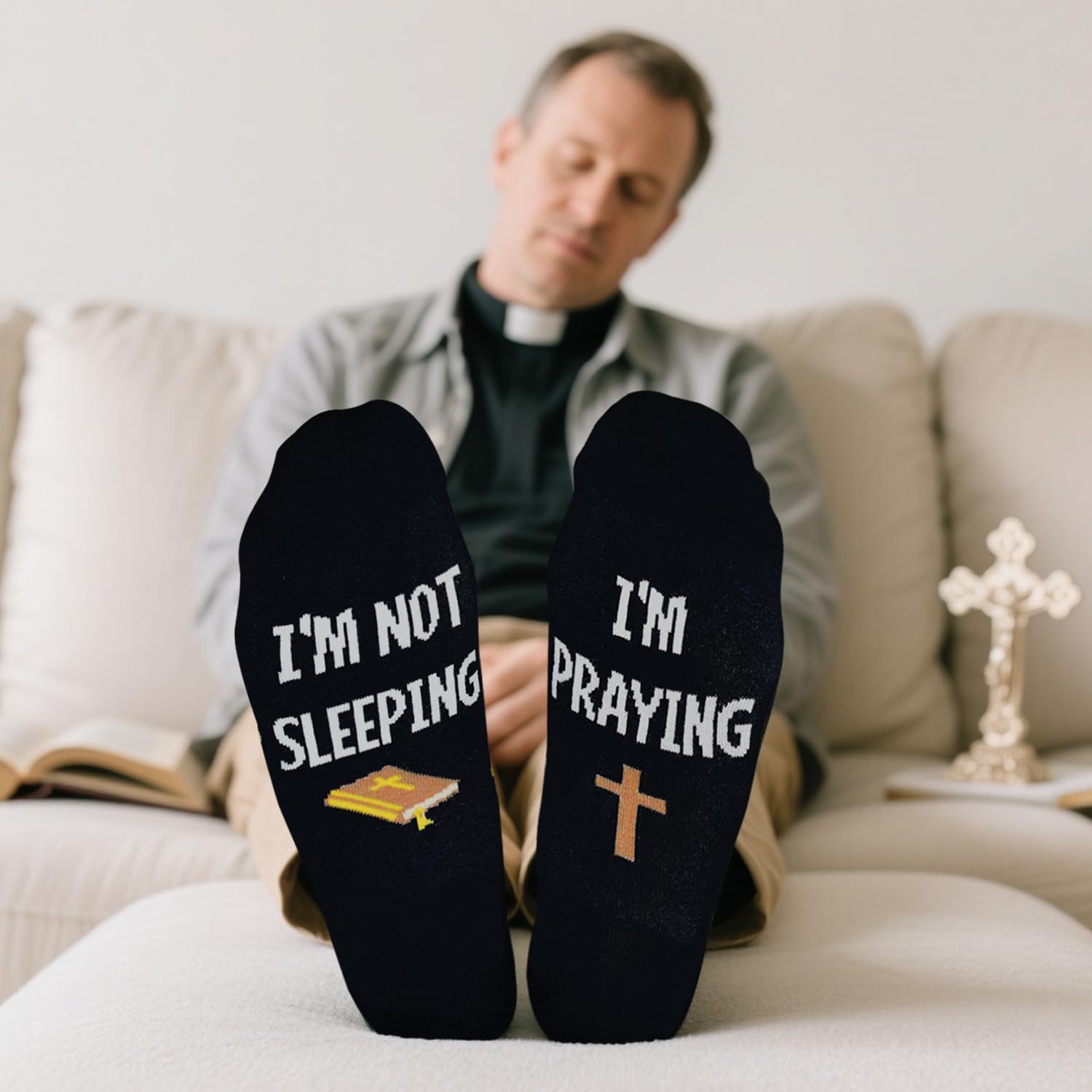 GOLIN Funny Job& Occupation Dress Socks Gifts Idea for Men Women, Novelty Birthday Present for Coworkers Boss - Image 3