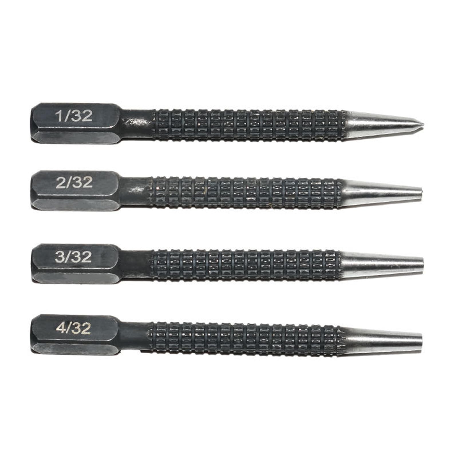 Kalttoy Manual Point Punches Locator With Grip 1/32" 4/32" For Safe Projects Workshops Use Center Hole For Metal Woodworking Locator Drill Guide