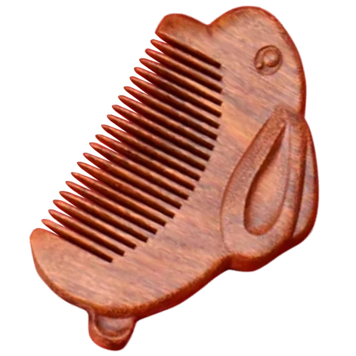 minkissy 4piezas Peine De Madera De Sándalo Para Mujeres Diseño De Conejo Peine Antiestático Para Cuidado Profesional Del Cabello Para Cabello Húmedo y Seco Resistente y Duradero