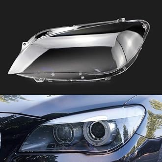 SZSS-CAR Car Headlight Cover Headlamp Lens Auto Shell Cover Compatible with BMW F01 F02 7 Series 730i 735i 740i 745i 750i 760i 2009~2015 (Driver Side)