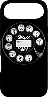 Vista 27 de Divertida caja del teléfono del dial rotatorio analógico retro retro negro lindo negro para el iPhone 17