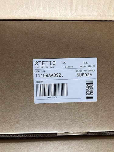 Miniatura 4 de Bandeja de aceite para motor H4 1.8 L 2.2 L 2.5 L compatible con SUBARU 03-06 BAJA  99-05 FORESTER  93-05 IMPREZA  92-05 LEGACY  00-05 OUTBACK