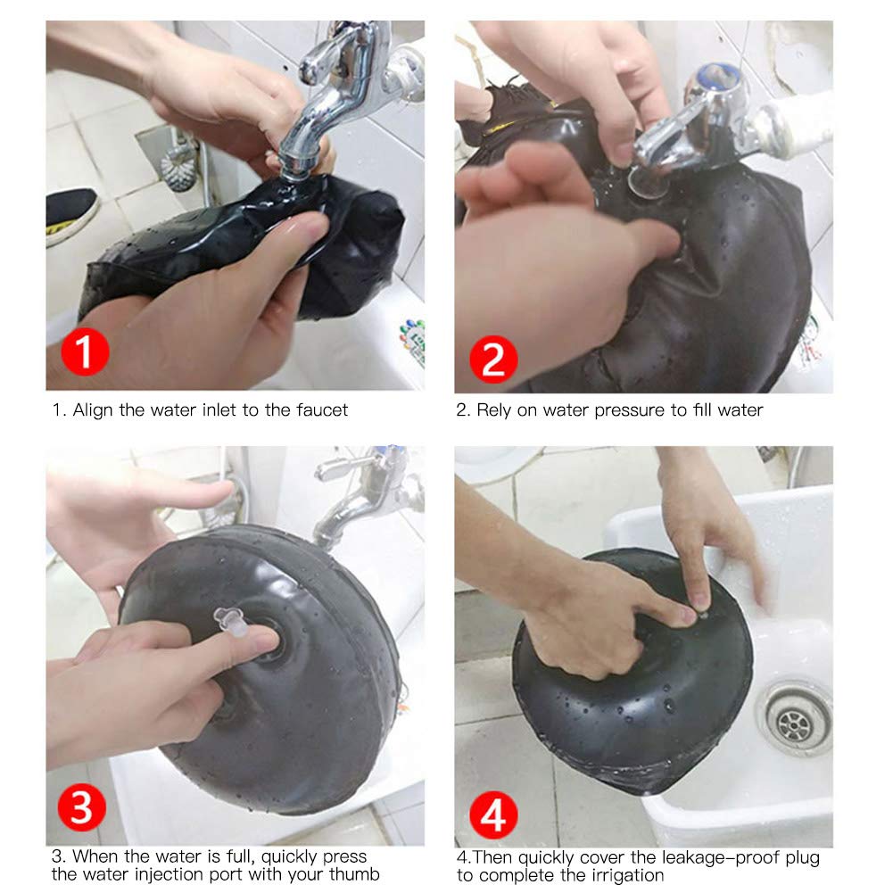 Manubrio riempito d’acqua per donne, manubrio fitness portatile regolabile, attrezzo da palestra domestica con impugnatura ad antiscivolo in materiale PPC, ideale per
