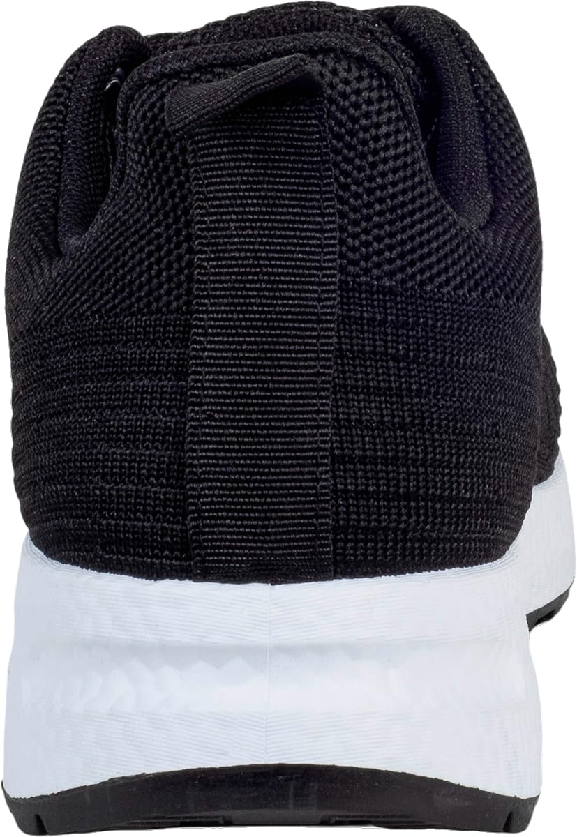 Workteam Zapatillas Blancas y Negras, Calzado Profesional Unisex Ligero y Transpirable, Plantilla Extraíble Amortiguada, Suela PVC Flexible, Lavables, Ideal Sanitario y Uso Profesional