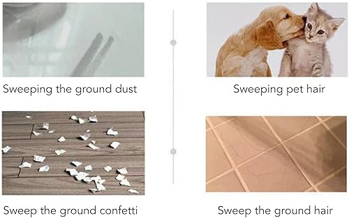 Miniatura 8 de Ejoyous Aspiradora robótica, aspiradora robótica de carga USB, mini robot de barrido inteligente para suelos de madera, azulejos, alfombras, suelos