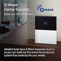 Vista 5 de Abode - Kit de sistema de seguridad inteligente inalámbrico de 9 piezas - Funciona con Apple HomeKit, dispositivos Z-Wave y Zigbee - Expandible