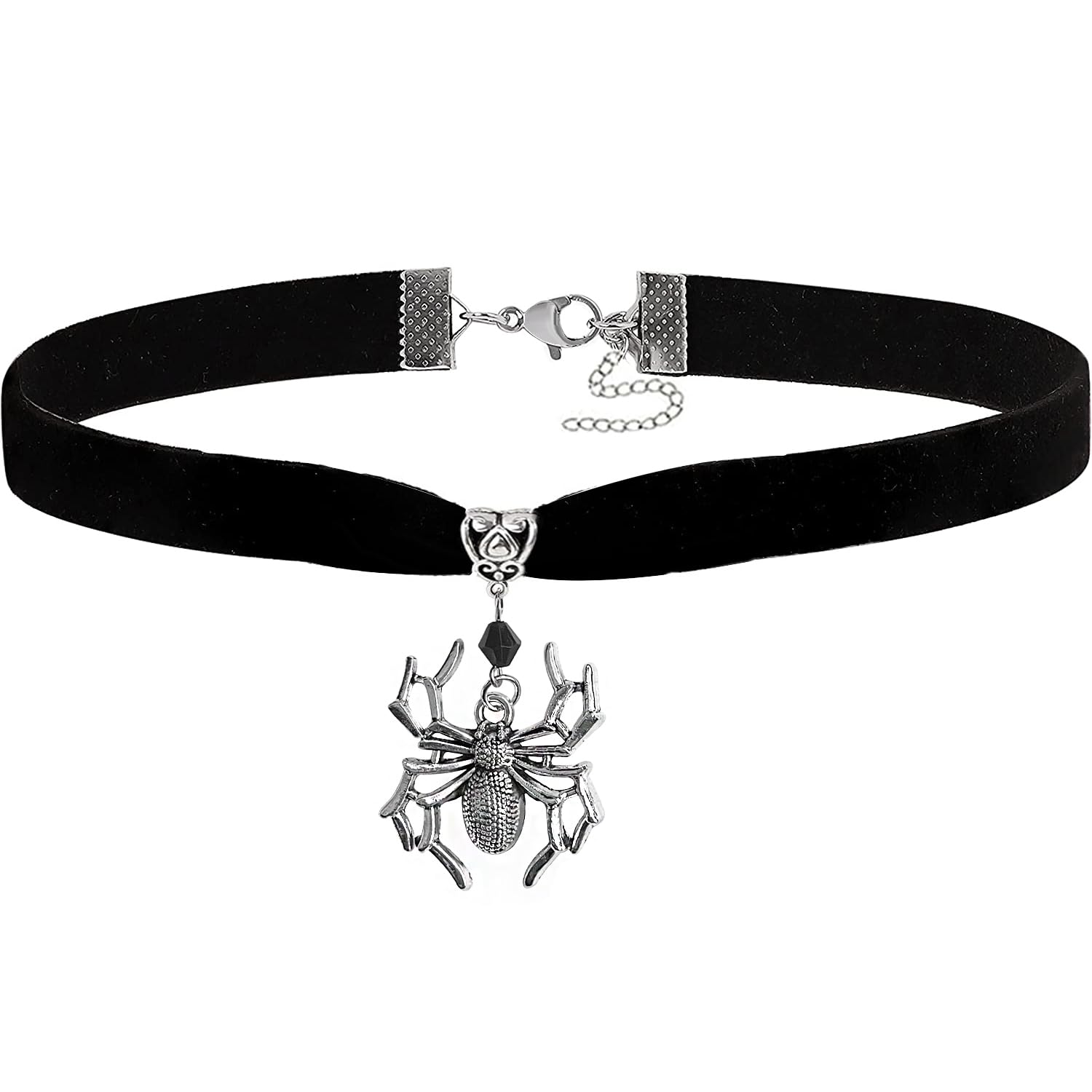 Cicodgothic Black Velvet Choker Necklace For Women Cameo Choker