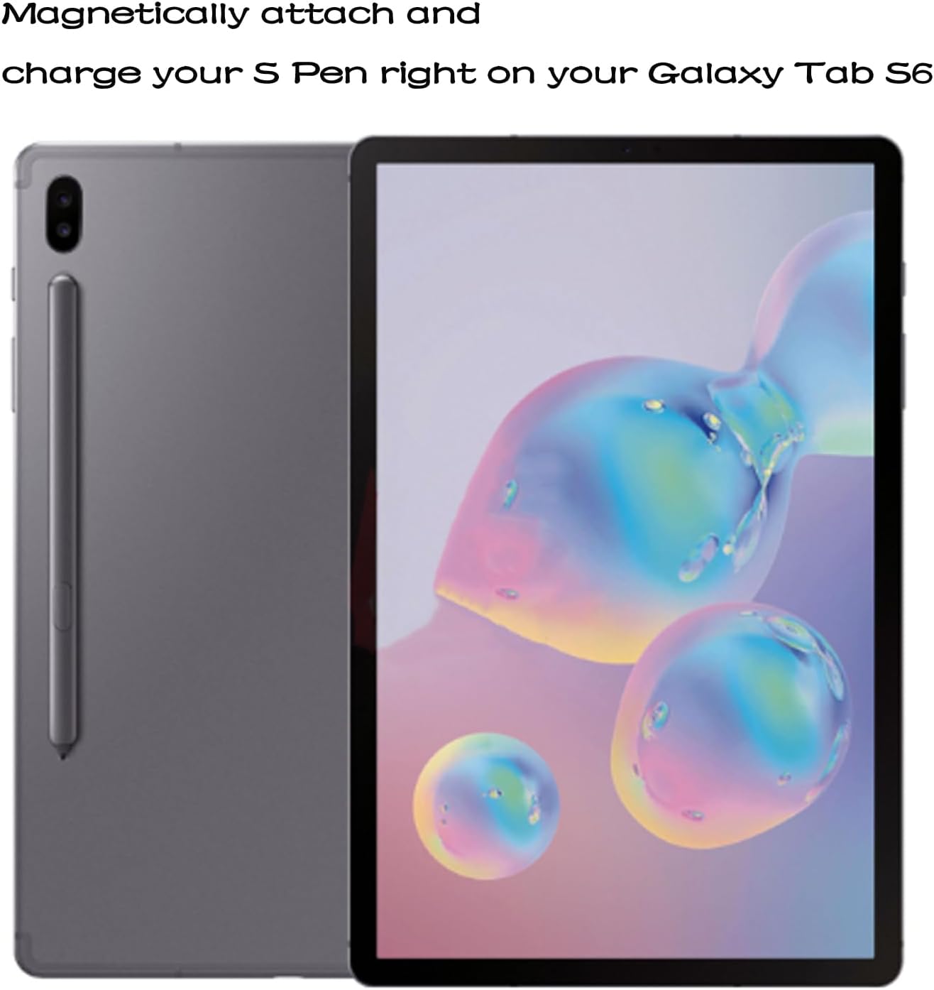 Galaxy Tab S6 Pen Replacement withBluetooth S Pen Stylus Pen for Samsung Galaxy Tab S6 SM-T860, SM-T865, SM-T867 S Pen Stylus, Tab S6 Pen Stylus