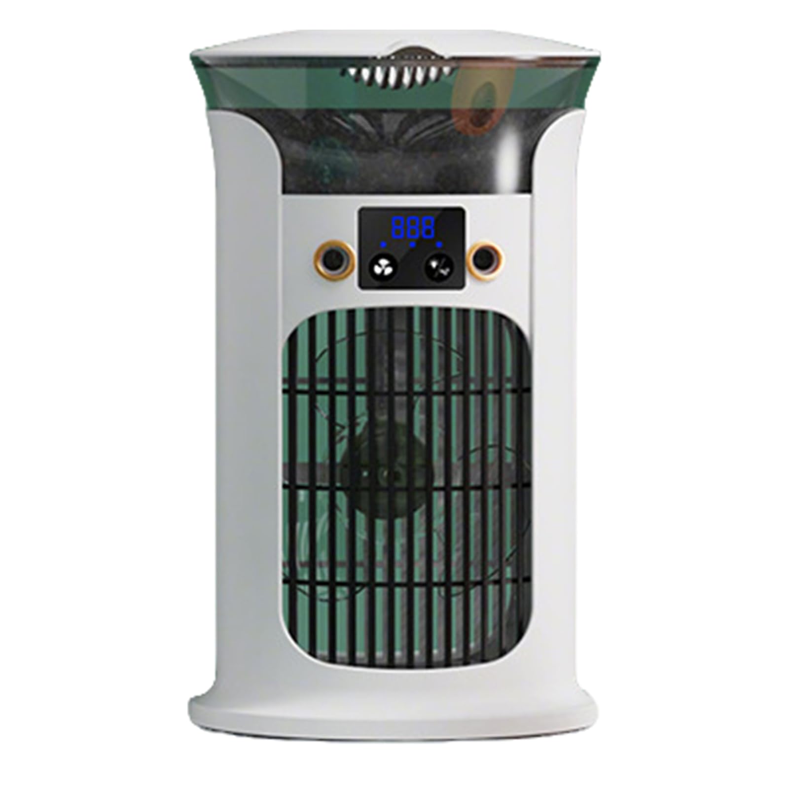 Zuiquity Portable Air Conditioners, Evaporative Air Cooler 3-Speed, Top-Fill, Portable Multifunctional Desktop Air Cooler,swamp Cooler(Color:white)