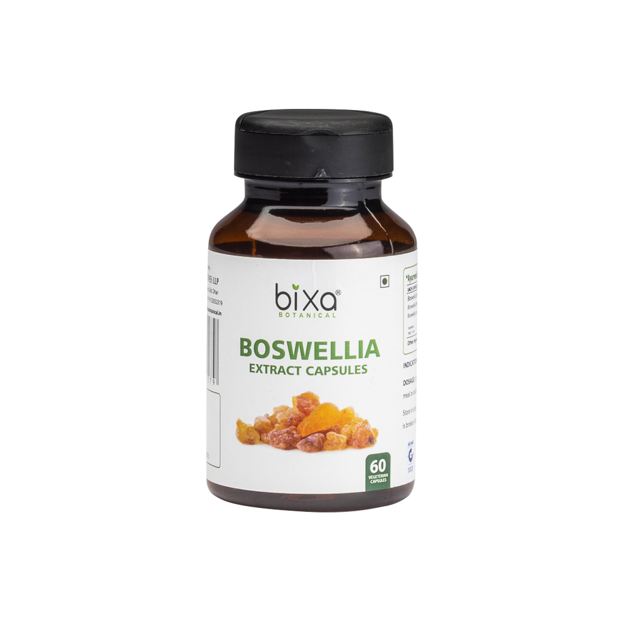 Bixa Botanical Shallaki Extract (Boswellia Serrata) 65% Boswellic Acid 60 Veg Capsules (450mg) Pack of 1 | Supports Healthy Joint Functions & Anti-Inflammation (B07C2NZJ94) Amazon Price History, Amazon Price Tracker