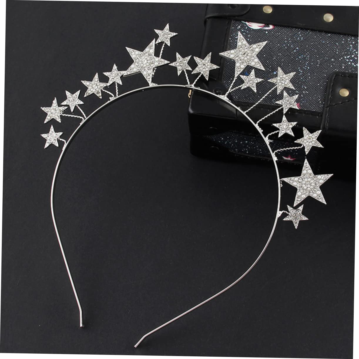 Healeved 5pezzi Cerchietto Per e Matrimoni Accessorio Per e Ragazze Decorazione Luccicante Per Compleanni e Celebrazioni