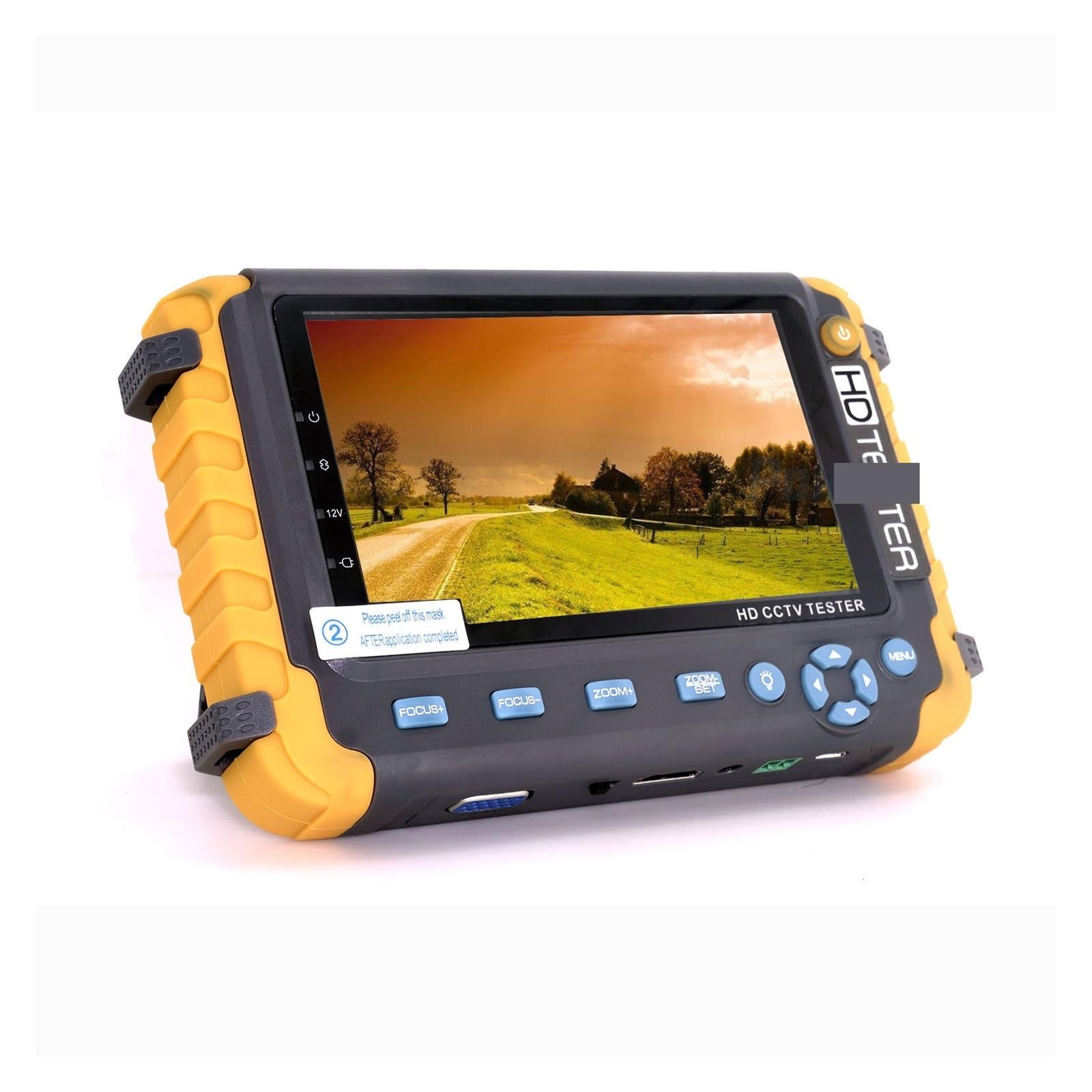 IV8W CCTV Tester For Telecamere Monitor 8MP ADH CVI TVI CVBS 4 Ins 1 Telecamere HD Tester Coassiale DC12V Potenza Di Uscita CCTV Tester Strumento Di Test