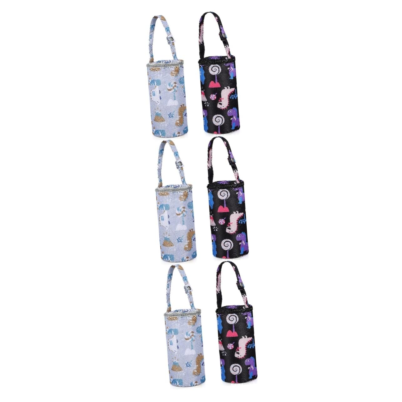 6piezas Bolsa Térmica para Biberones Aislante Portátil y Práctico para Almacenamiento De Leche Materna Diseñado para Carritos