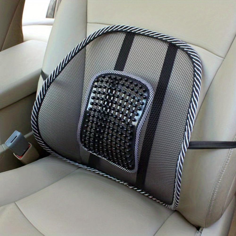 Autositz Rückenlehne,kompatibel mit DS DS3 DS4 DS5 DS5LS DS6 DS7 DS9,Mesh Back Support,2-Beige