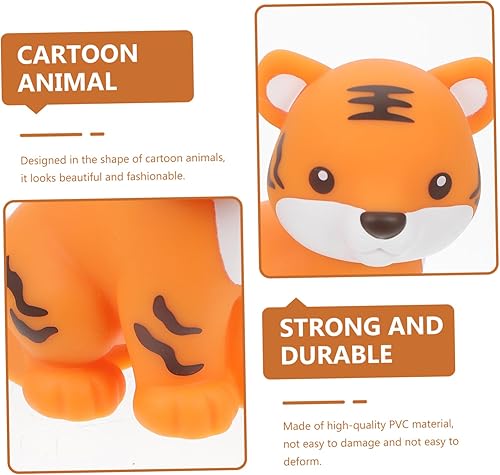 Miniatura 6 de STOBOK Tope de cuña silenciosa de tigre, sin perforaciones, tope de puerta antideslizante, tope de puerta de habitación, tope de puerta de tigre,