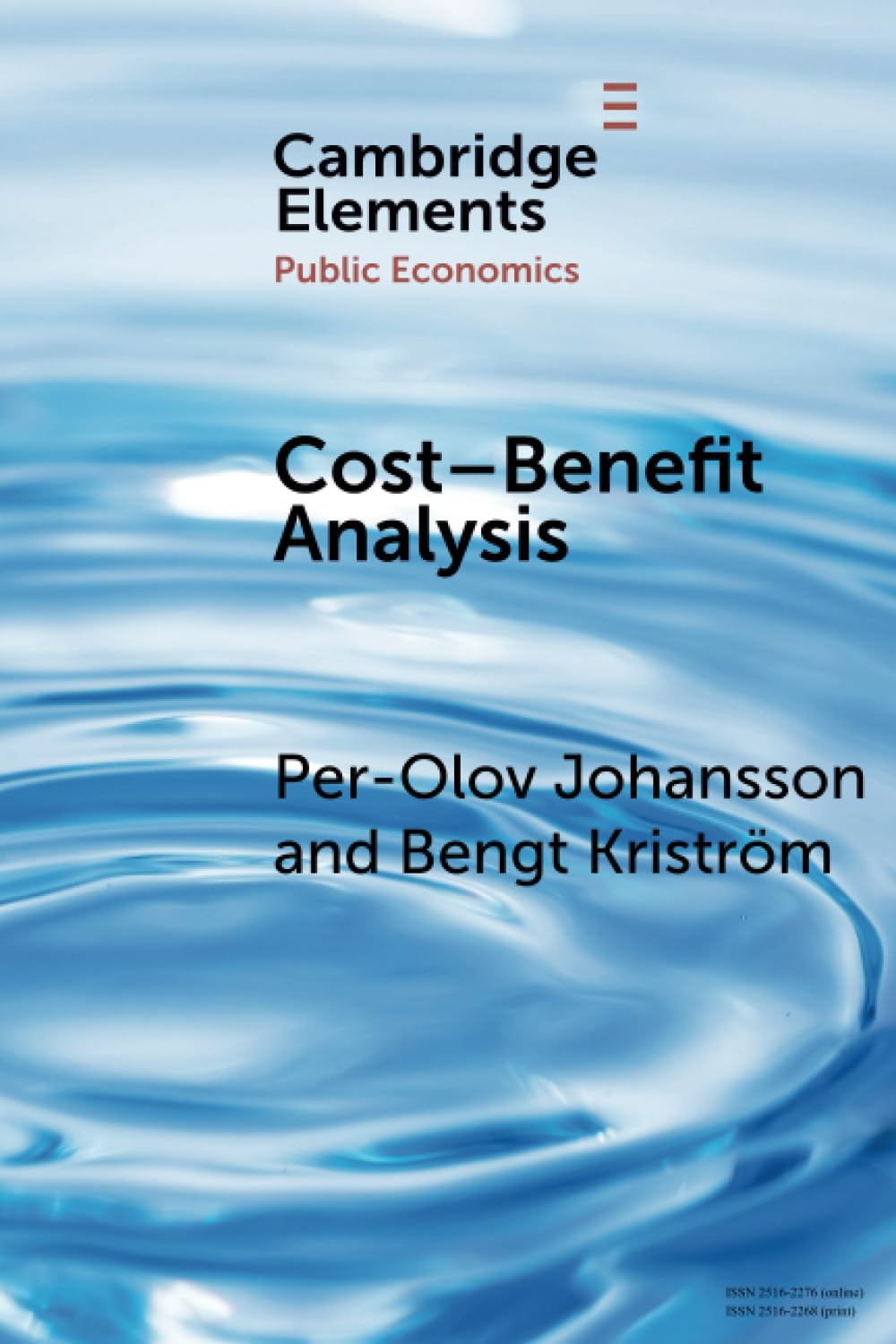 Cost–Benefit Analysis (Elements in Public Economics)