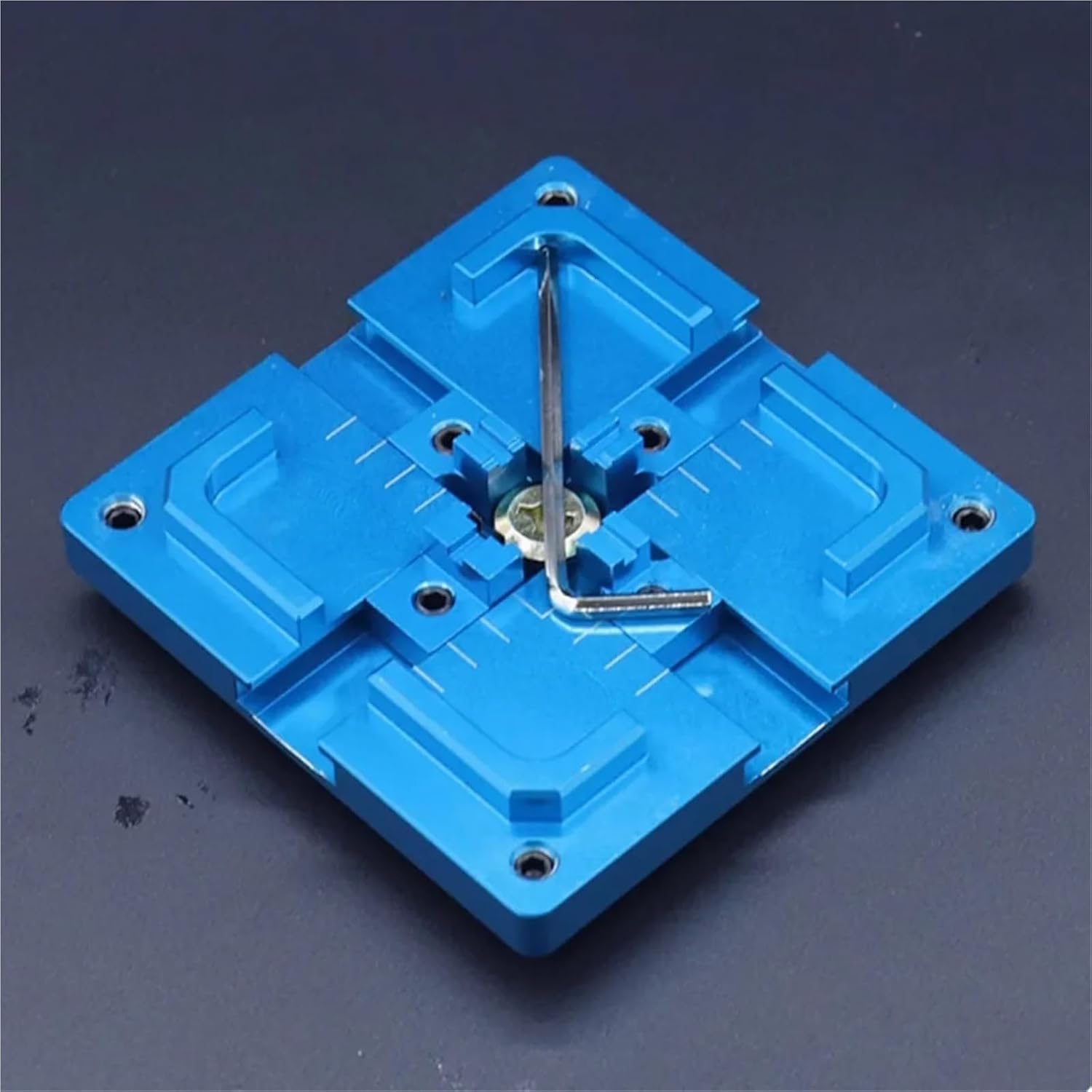 1pc BGA Solder Ball Placement Station Multi-Purpose Soldering Fixture 80x80mm for Mobile Phone and Computer Chip Repair