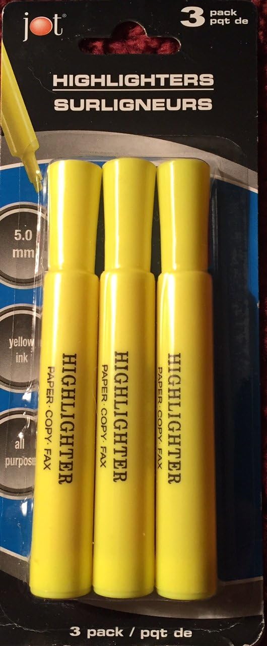 Jot Highlighters 3 Pack