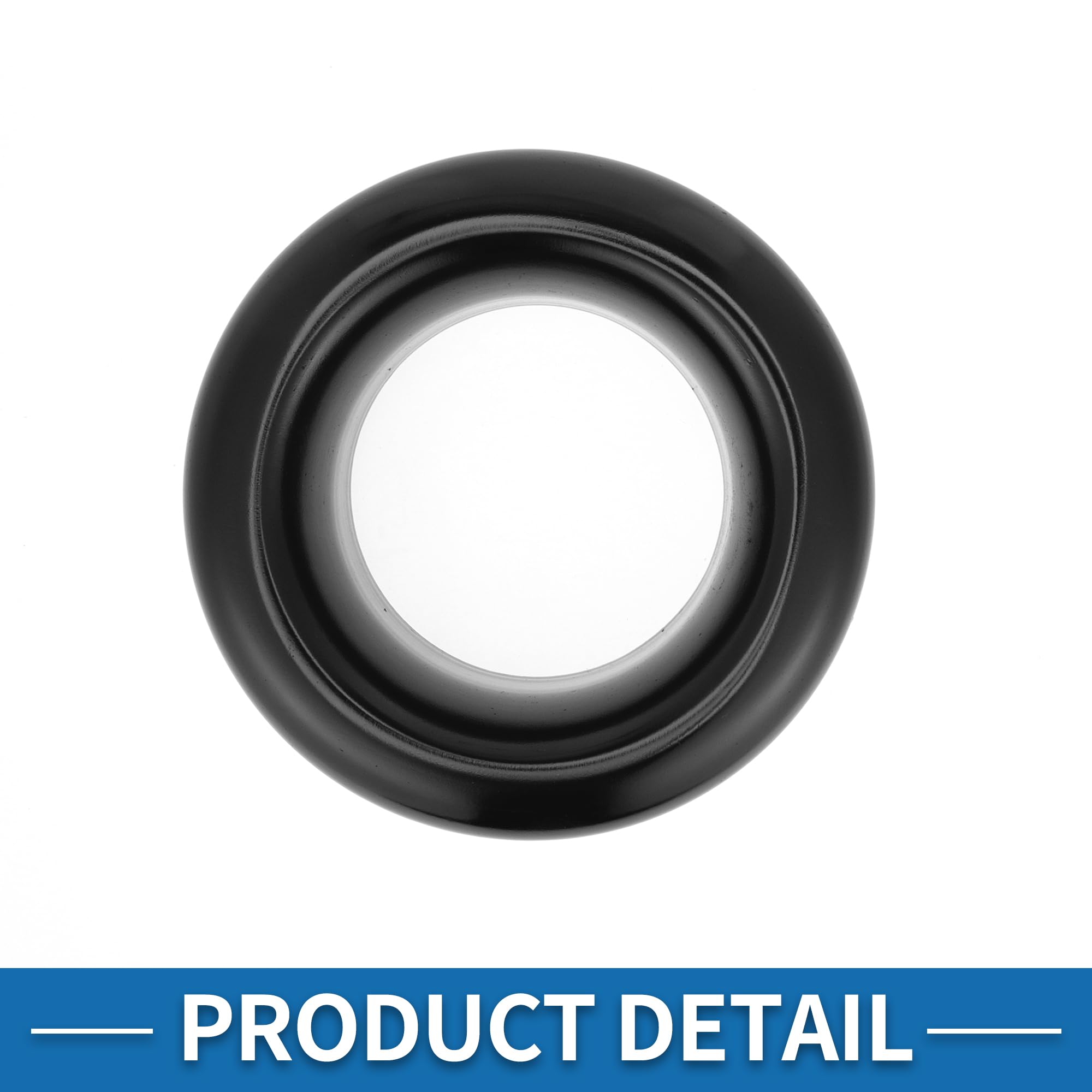 A ABSOPRO Campana Admisión Aire Negro 1Pc Aleación Aluminio Para Turbo | Color Negro, Diámetro Interior 3.98 Pulgadas, Diámetro Exterior 6.50 Pulgadas, Altura 2.48 Pulgadas