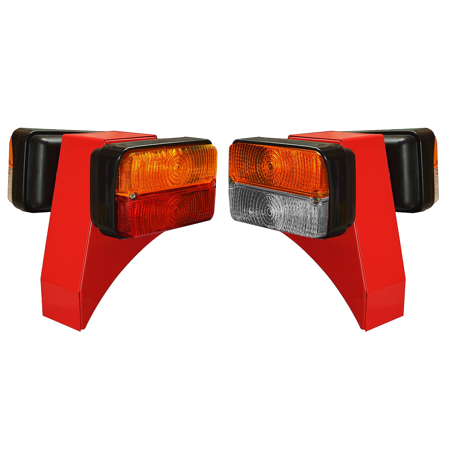 Fanale Anteriore Combinato Per Trattori Massey Ferguson - Con Indicatori Laterali 12V | Ricambio Per MF 230, 240, 250, 265, 275, 290, 365, 375, 390, Ecc. - Foto 7
