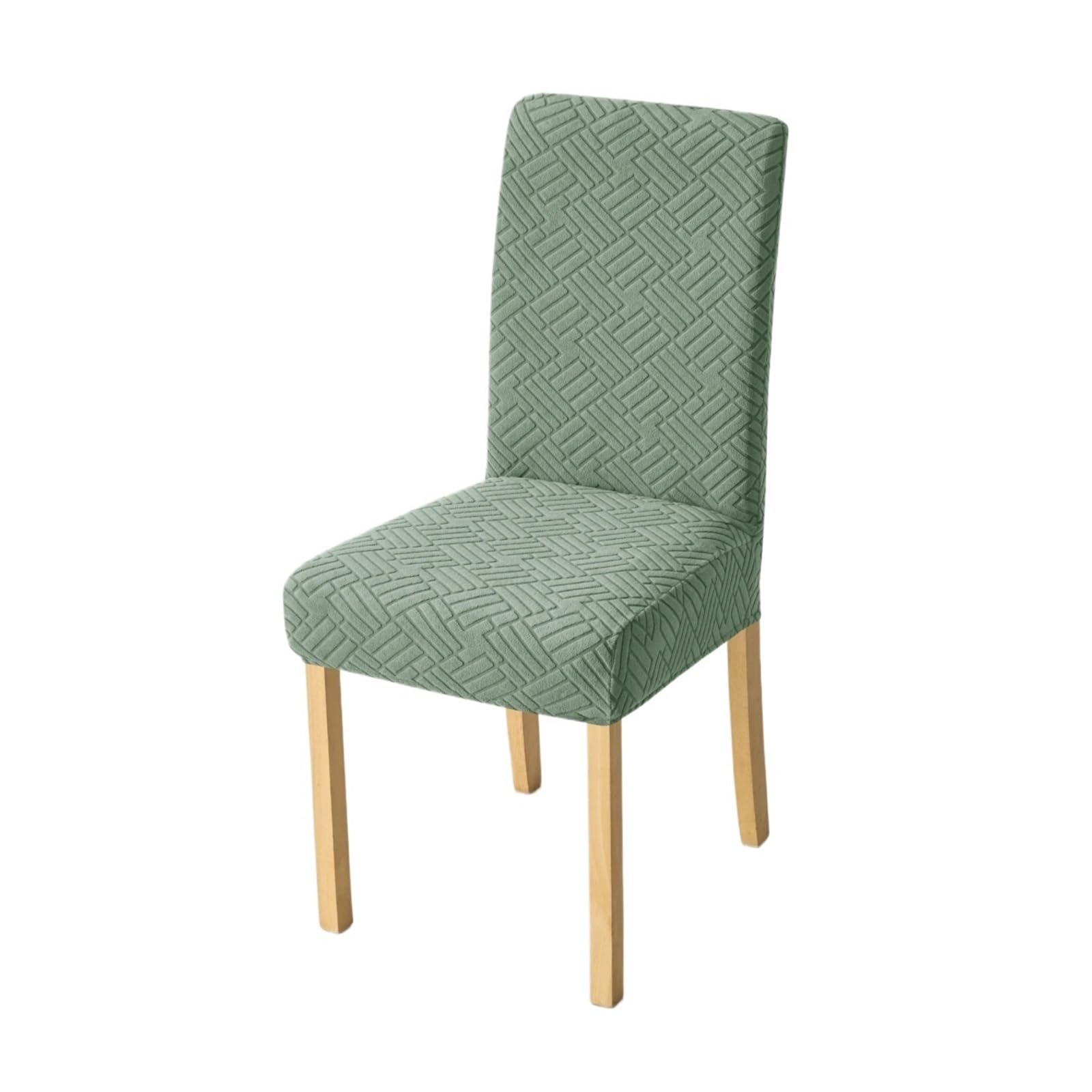 RYQZHHY Chair Cover Elastic Jacquard Chair Cover For Dining Room Thick Dustproof Slipcover