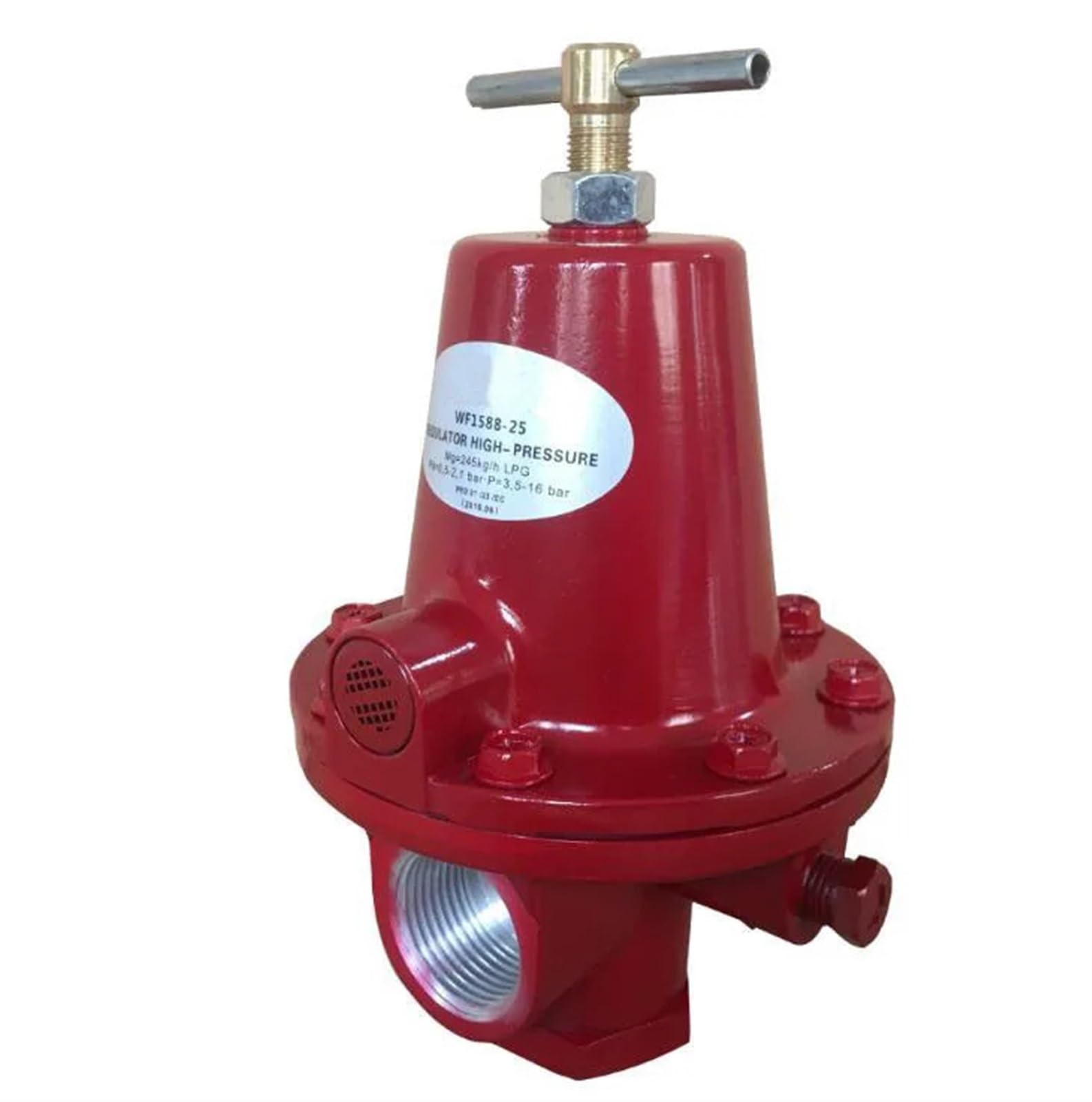 BVUYQAPIG 1588DN25 Gas Secondary Pressure reducing Valve Cylinder stabilized Natural regulating