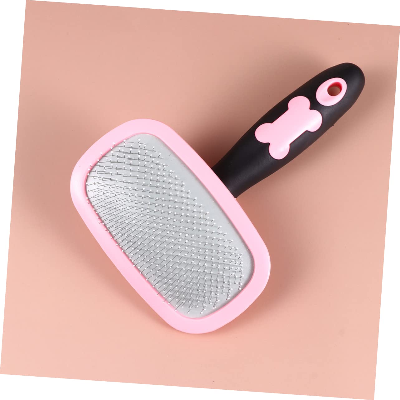INOOMP 3piezas Cepillo De Masaje Para Limpieza De Herramienta De Para y Gatos Grande Color Rosa
