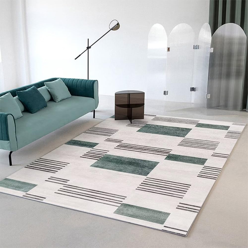 Tapis en flanelle haut de gamme au design chic de luxe léger
