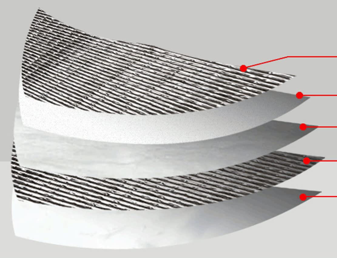 Couverture extérieure de climatiseur Fait de Film d'aluminium Anti-poussière Housse Climatiseur Exterieur Couverture extérieure de climatiseur Anti-poussière (Ouvert,100*42*79cm)