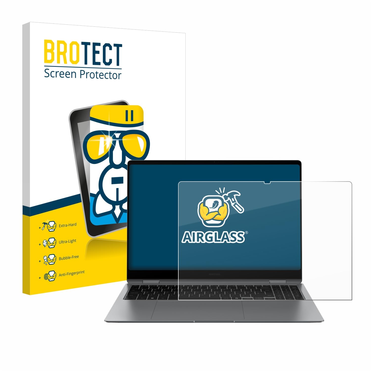 brotect Pellicola Protettiva Vetro per Nintendo 2DS XL Protezione Schermo [Durezza Estrema 9H, Chiaro