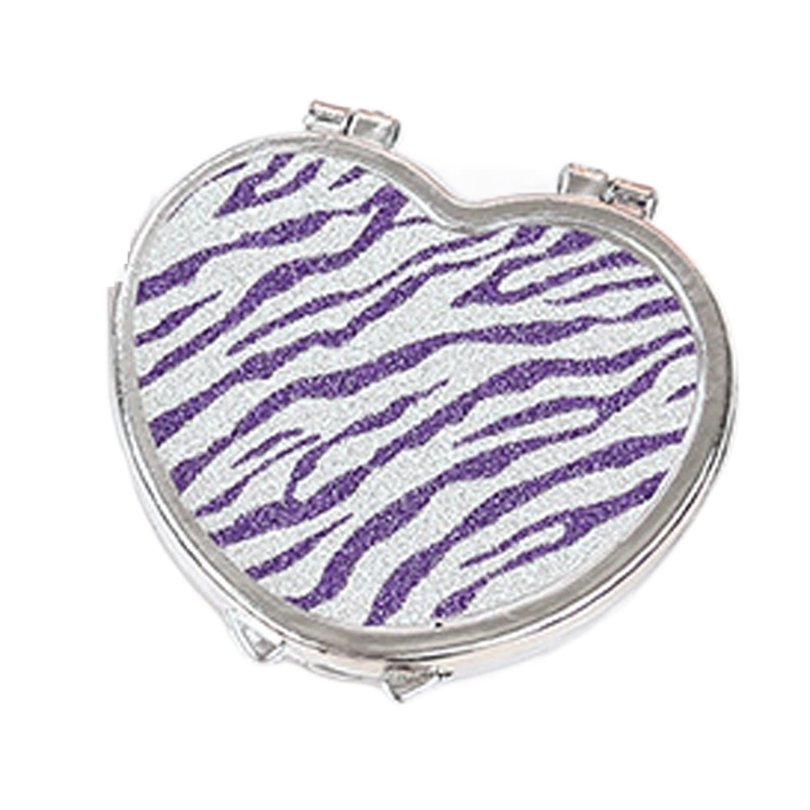 ZHANGNA Mirrors, Mini Hand Cosmetic Makeup Mirror Small Portable Folding Compact Pocket Mirrors for Women Female Makeup Accessories Tools Gifts