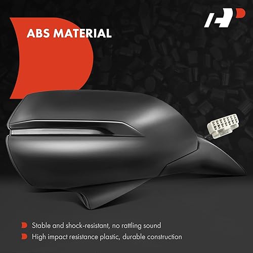 Miniatura 3 de A-Premium Espejo eléctrico para puerta del lado derecho del pasajero, compatible con Honda HR-V HRV EX EX-L 2016 2017 2018 – Espejo retrovisor