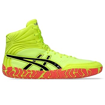 ASICS レスリングシューズ ブラック/イエロー ASICS 【サイズ交換送料無料】アシックス asics レスリング