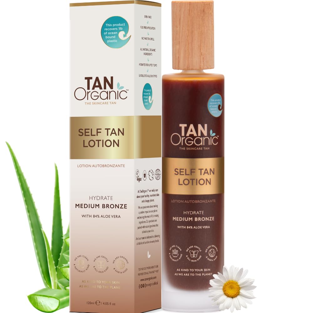 TanOrganic Natural Self-Tanning Lotion - 3.5 oz