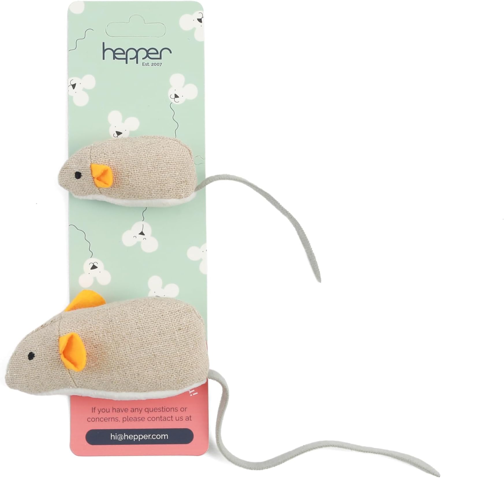 Hepper Mice Toy Set - Flax