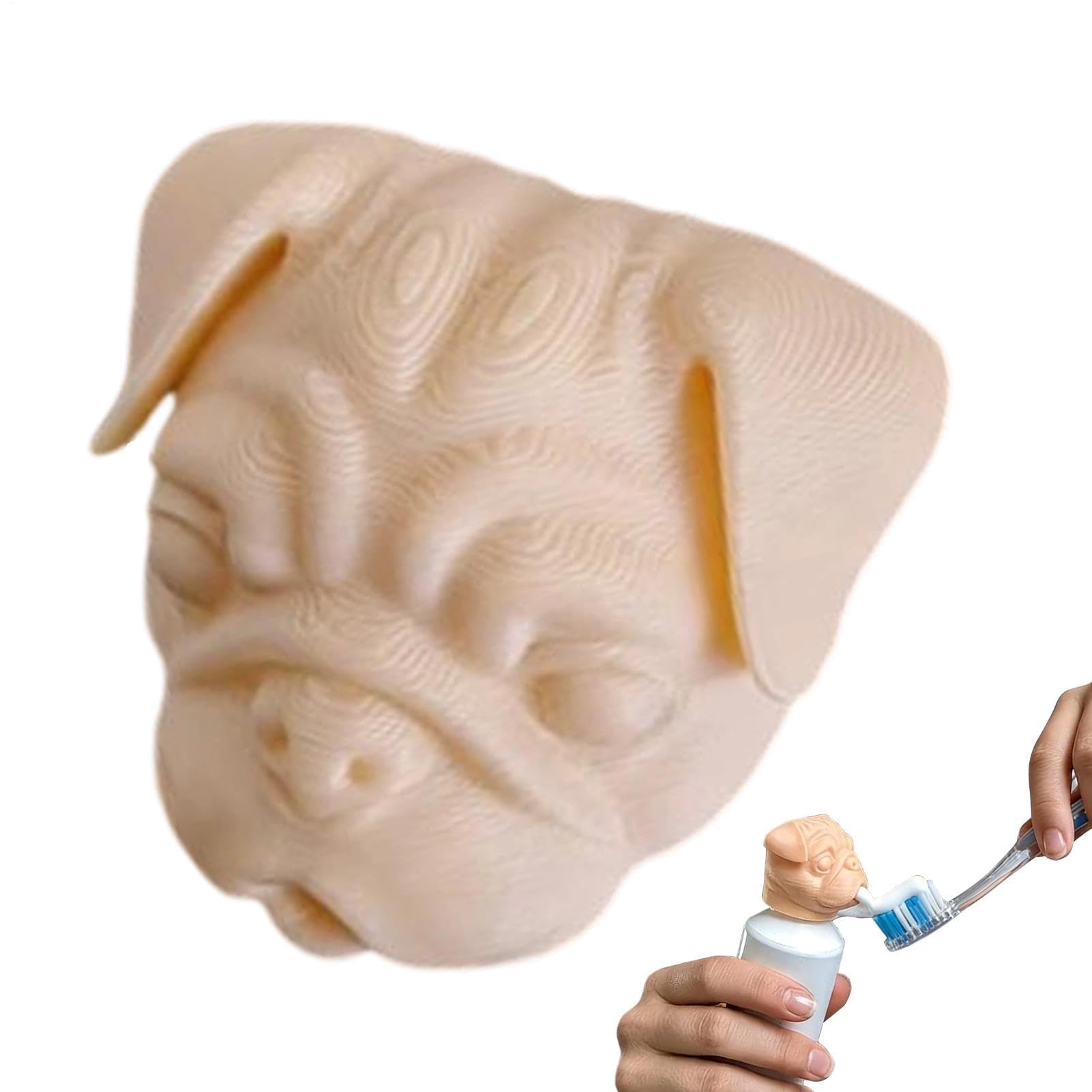 Dispensador de pasta de dientes perro para un baño infantil divertido y limpio