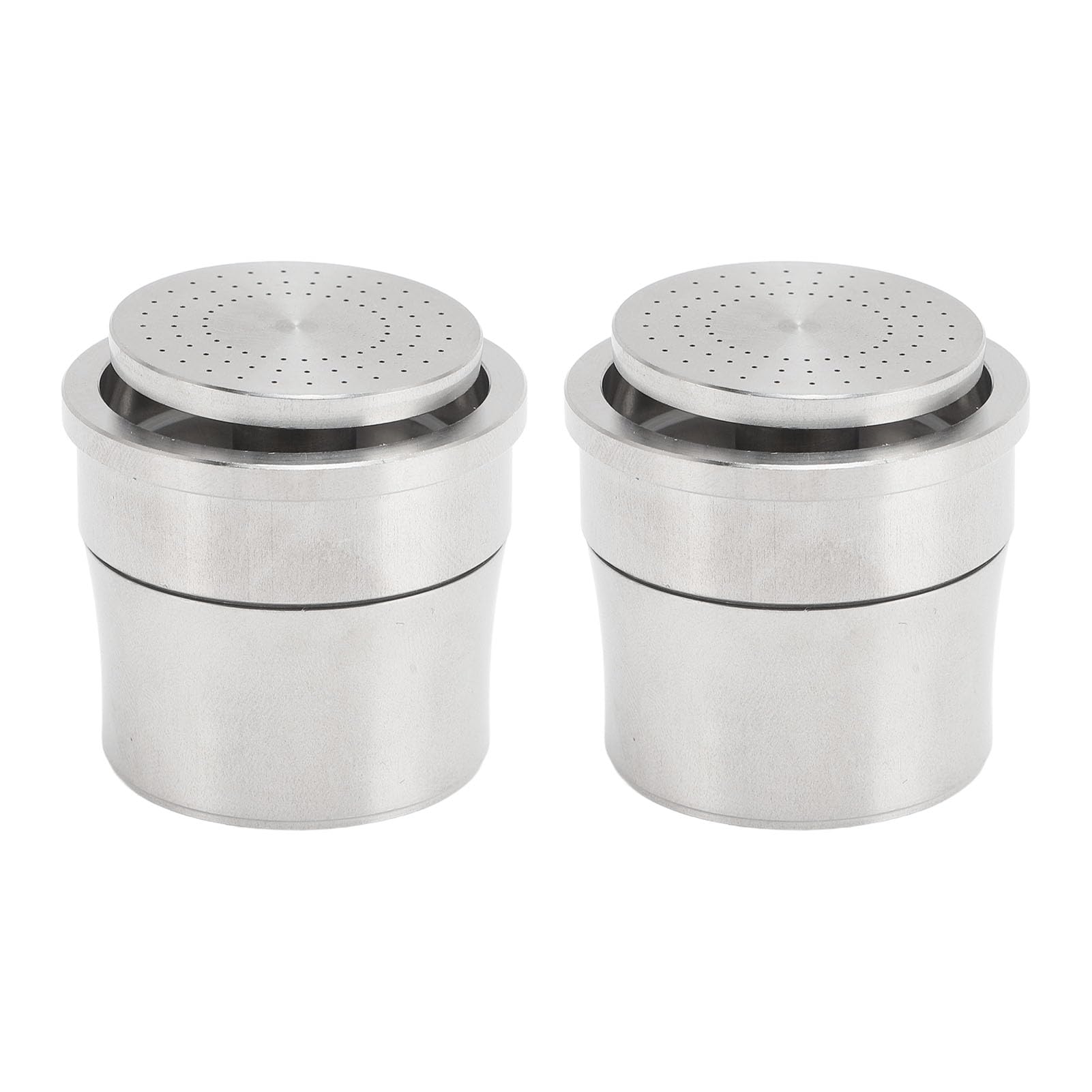 Generic Cápsula de café de Acero Inoxidable reutilizable: Cápsula de Filtro de Alta Compatibilidad para Máquinas de café: Fácil de Usar para el Hogar y la Oficina - Capa de Ecológico y Rellenable (2