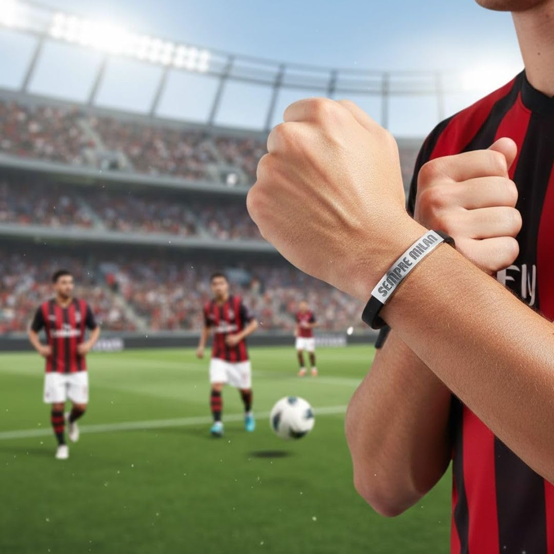 BRACCIALE ROSSO MILAN