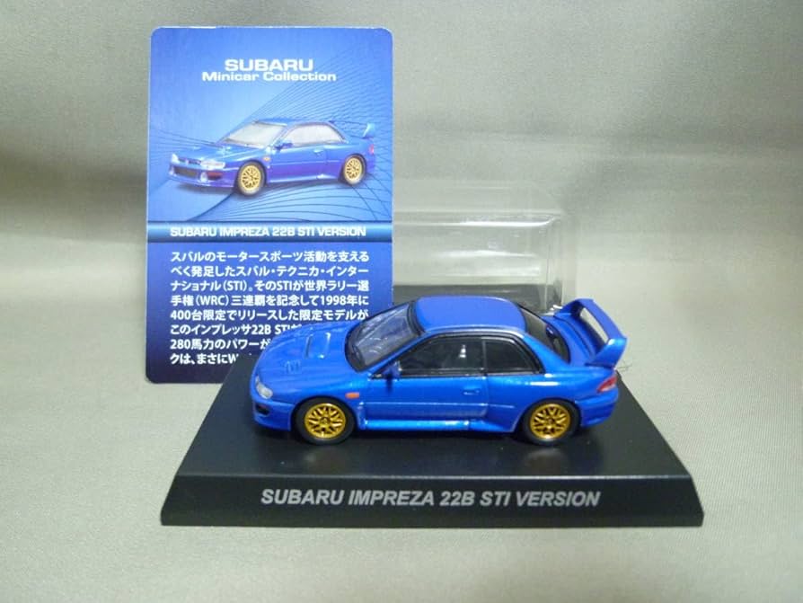 京商　スバル　インプレッサ 22B-STi VERSION ミニッツシリーズに22B-STiバージョンが帰ってきます！ | KYOSHO