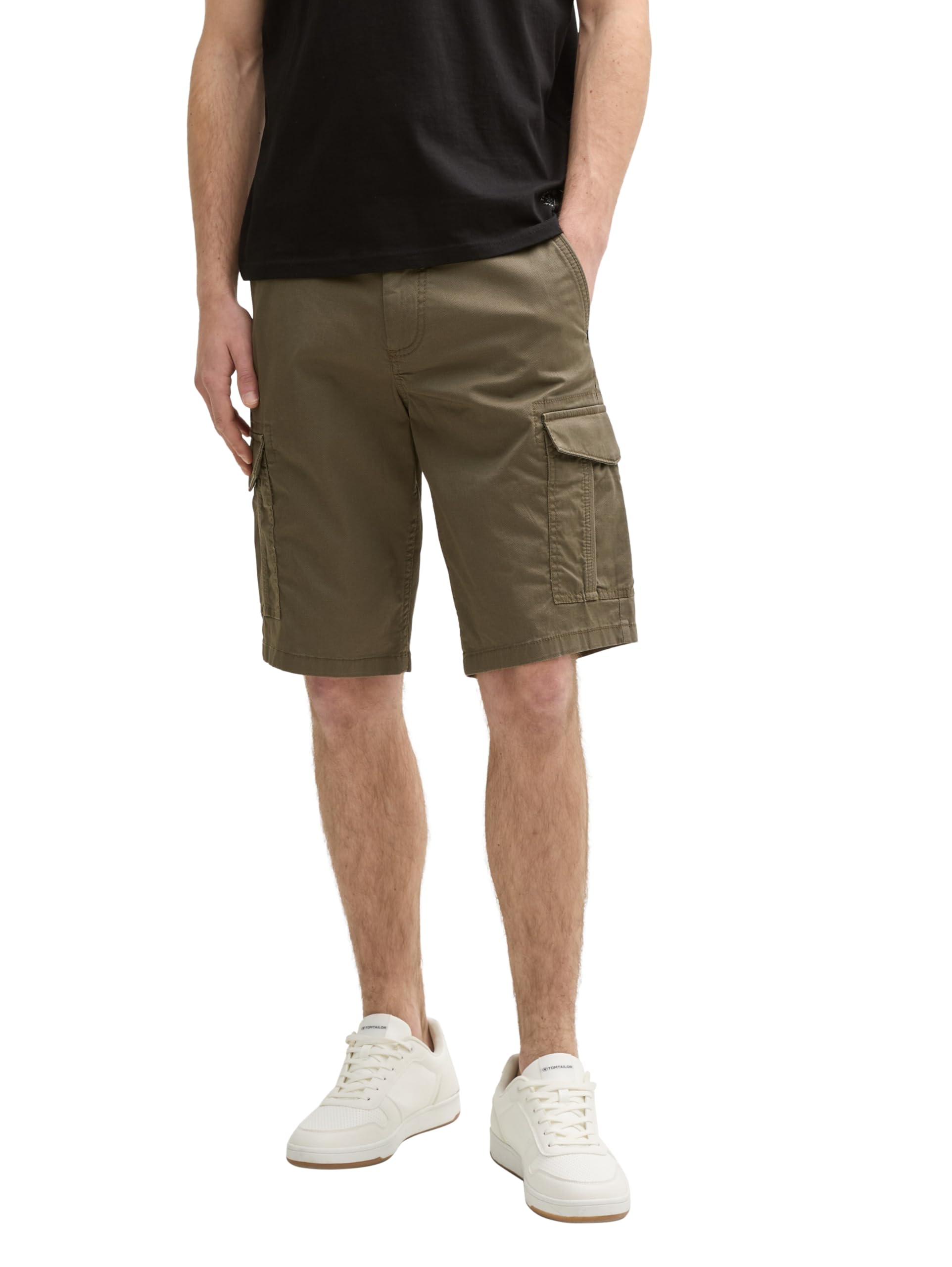 TOM TAILOR Herren Relaxed Fit Cargo Shorts