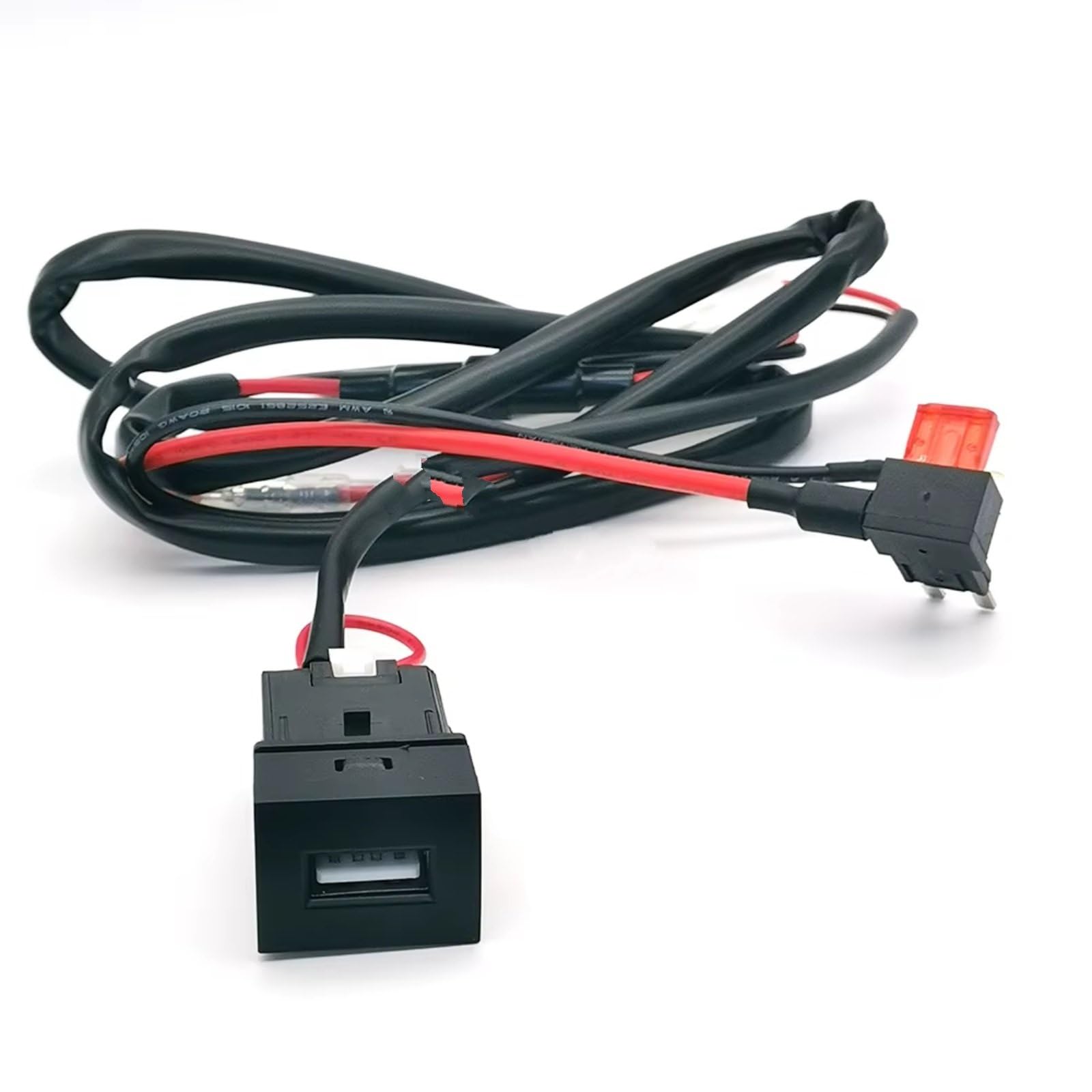 Konsole USB-Buchse Kompatibel Mit Mitsubishi Für Outlander 2023 12 V 24 V Auto-Einzeltelefon-Ladeschnittstelle Buchsenadapter USB-Ladeanschluss